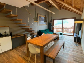 Appartement de Prestige à Montgenèvre - 9 Pers, Terrasse 50m² Face aux Pistes, Garage Inclus - FR-1-445-166